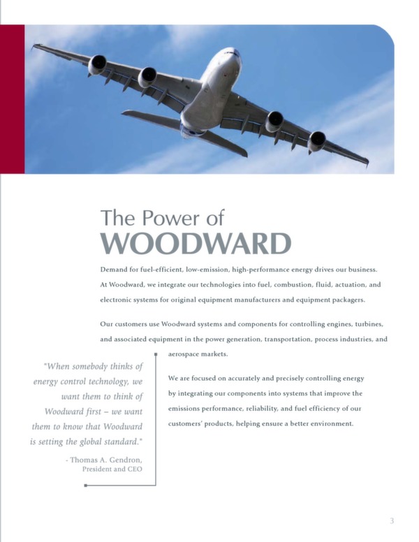 Brochure présentation Woodward