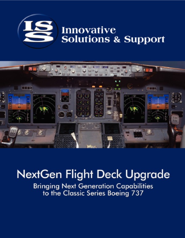 B737 NextGen flight deck brochure 