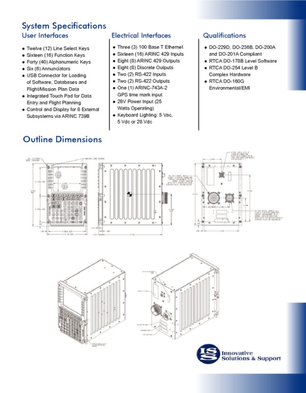 Brochure système de gestion de vol NextGen