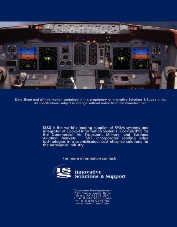 Brochure système de gestion de vol NextGen