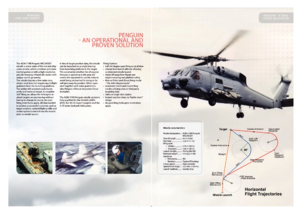 Antiship missile Penguin brochure