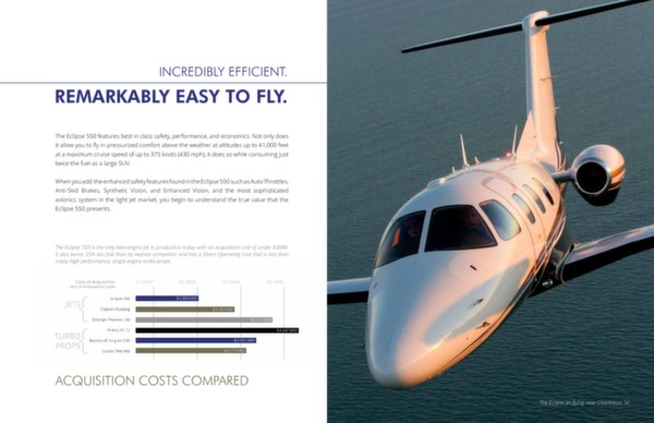 Eclipse 550 brochure