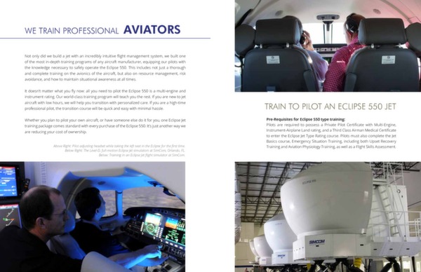 Eclipse 550 brochure