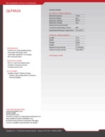 QLP492A lithium-ion battery data sheet