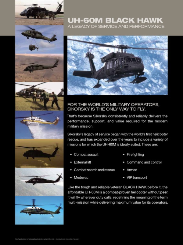 Brochure UH-60M Black Hawk 