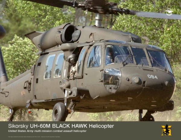 Données techniques UH-60M Black Hawk 