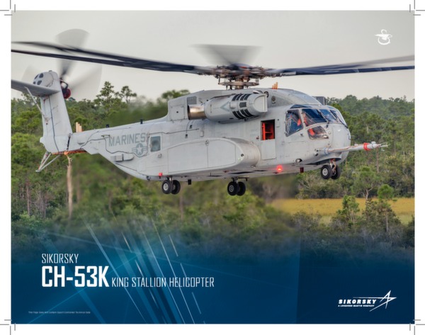 CH-53K helicopter brochure