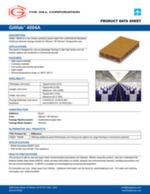 Flooring panel Gillfab 4004A data sheet