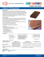 Gillcore HK honeycomb data sheet