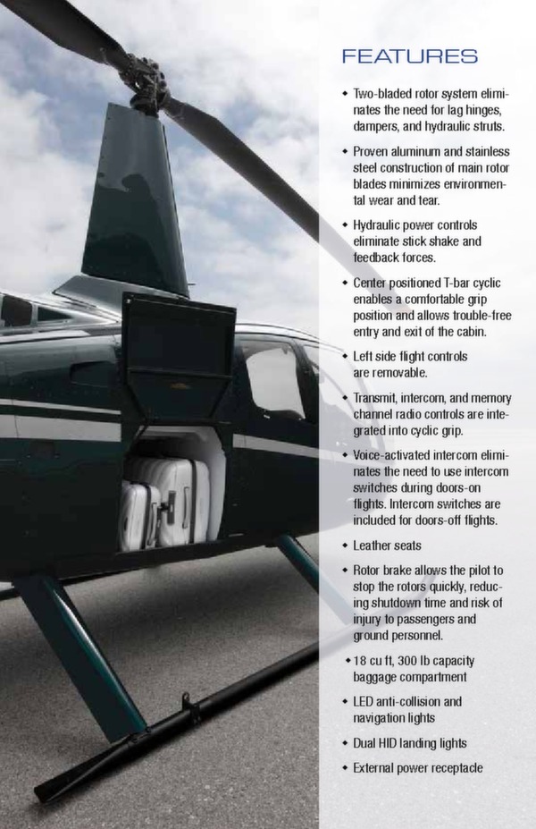 Brochure hélicoptère turbine R66