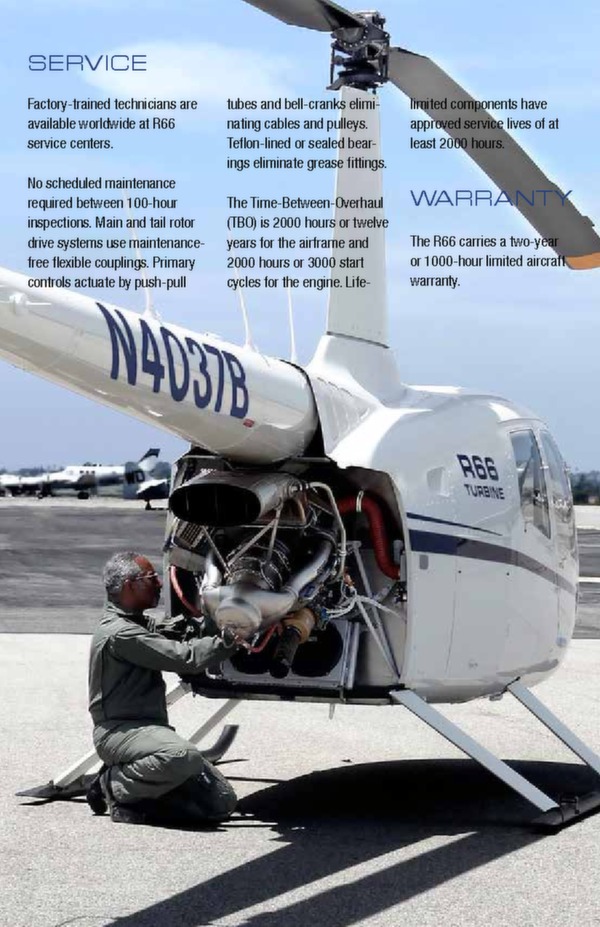 R66 turbine helicopter brochure