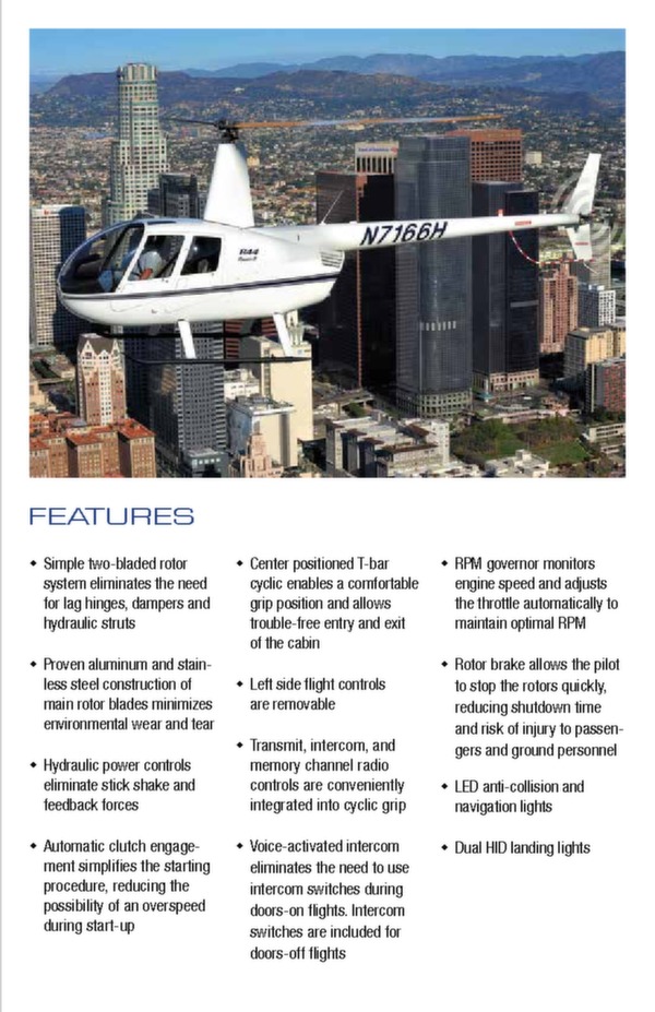 R44 Raven/Clipper series brochure