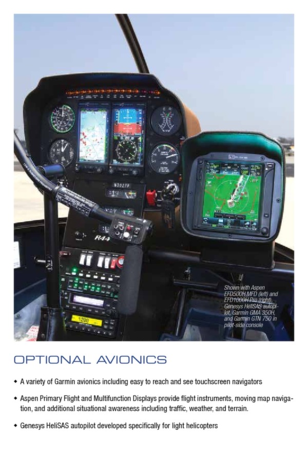 R44 Raven/Clipper series brochure