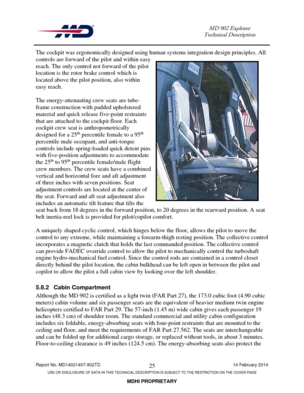 MD Explorer helicopter technical description