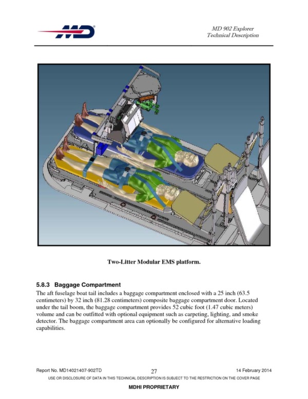 MD Explorer helicopter technical description