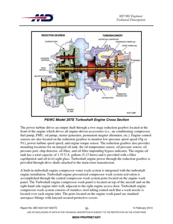 MD Explorer helicopter technical description