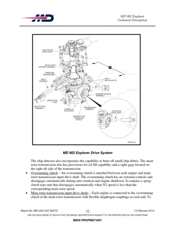 MD Explorer helicopter technical description