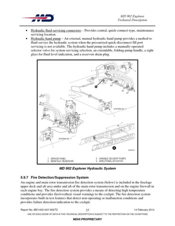 MD Explorer helicopter technical description