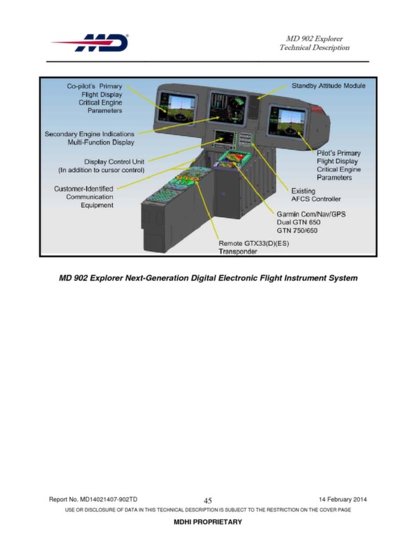 MD Explorer helicopter technical description