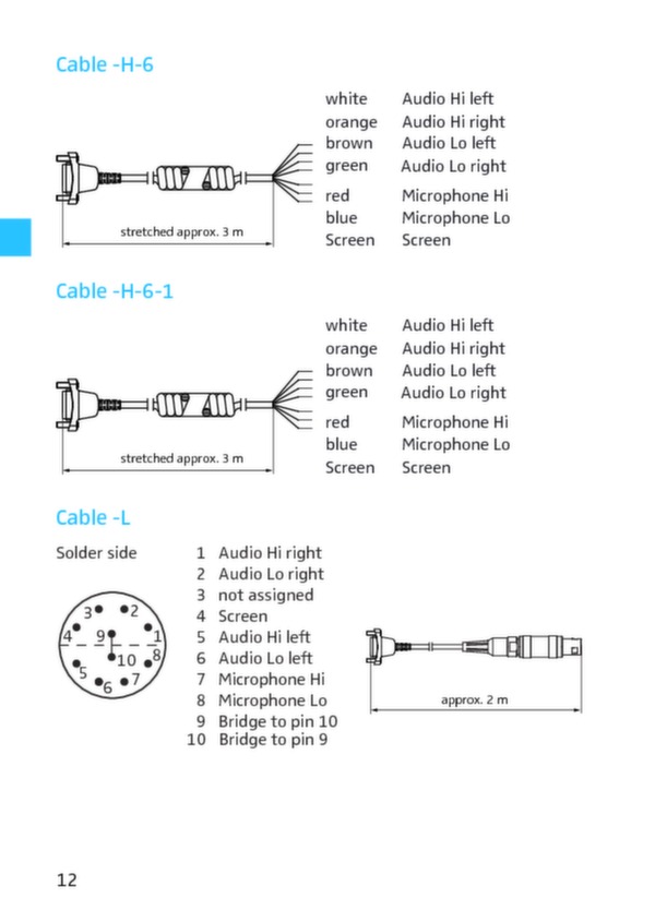 Manuel d\'instruction casque controle trafic aérien HMD 46