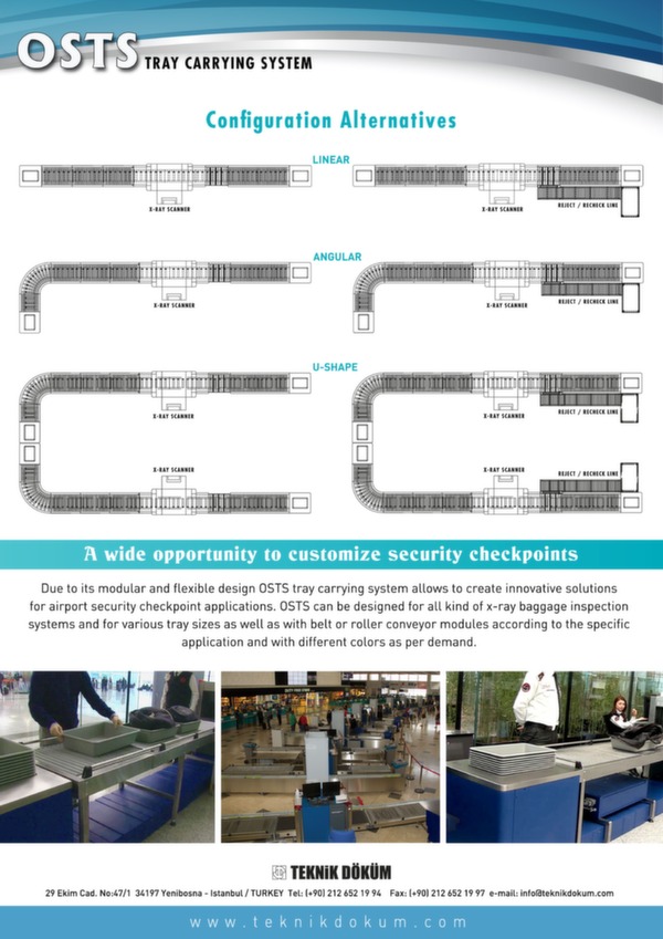 Tray carrying system OSTS brochure