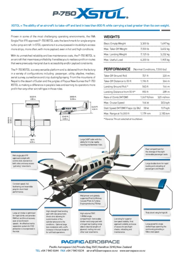 Flyer P-750 XSTOL