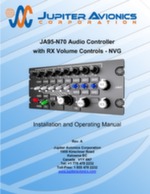 JA95-N70 installation and operating manual