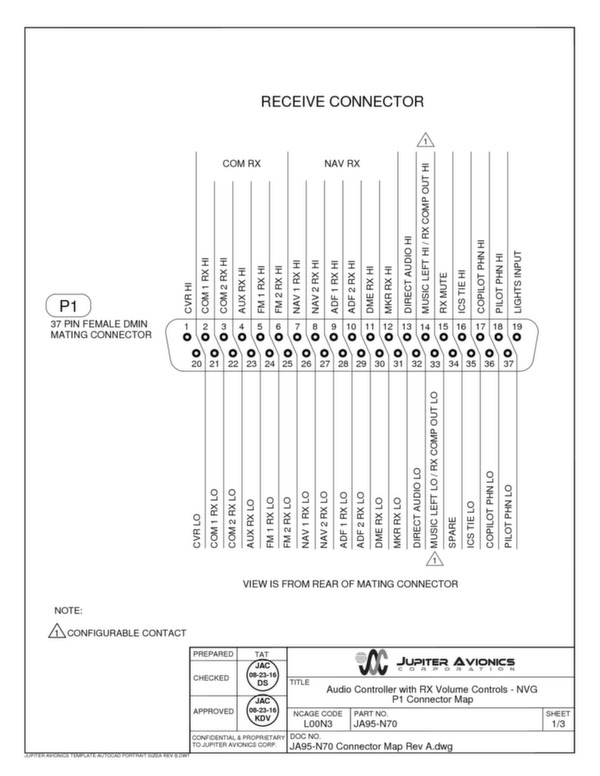 JA95-N70 installation and operating manual