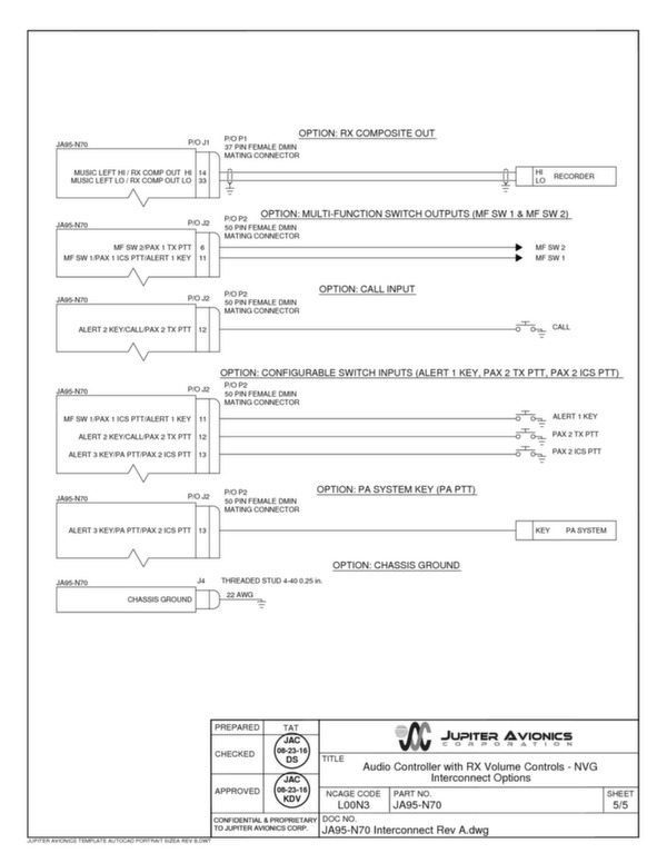 JA95-N70 installation and operating manual