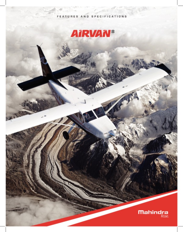 Brochure Airvan 8 