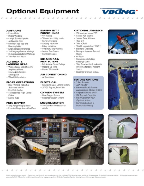 Twin Otter 400 series brochure