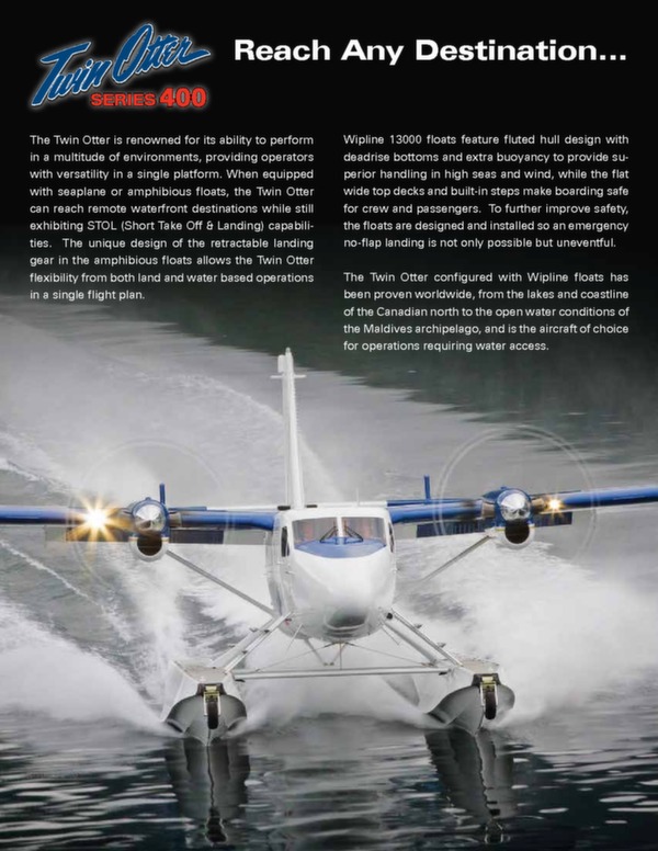 Twin Otter 400 series brochure