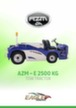 Aircraft towing tractor AZM - E2500KG brochure