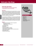 Helicopter slip rings datasheet