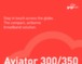 Brochure système de connectivité Aviatior 300/350 