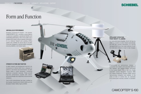 Schiebel CAMCOPTER S-100 - Brochure